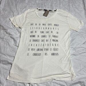 ANTHROPOLOGIE Dolan Tee White XS